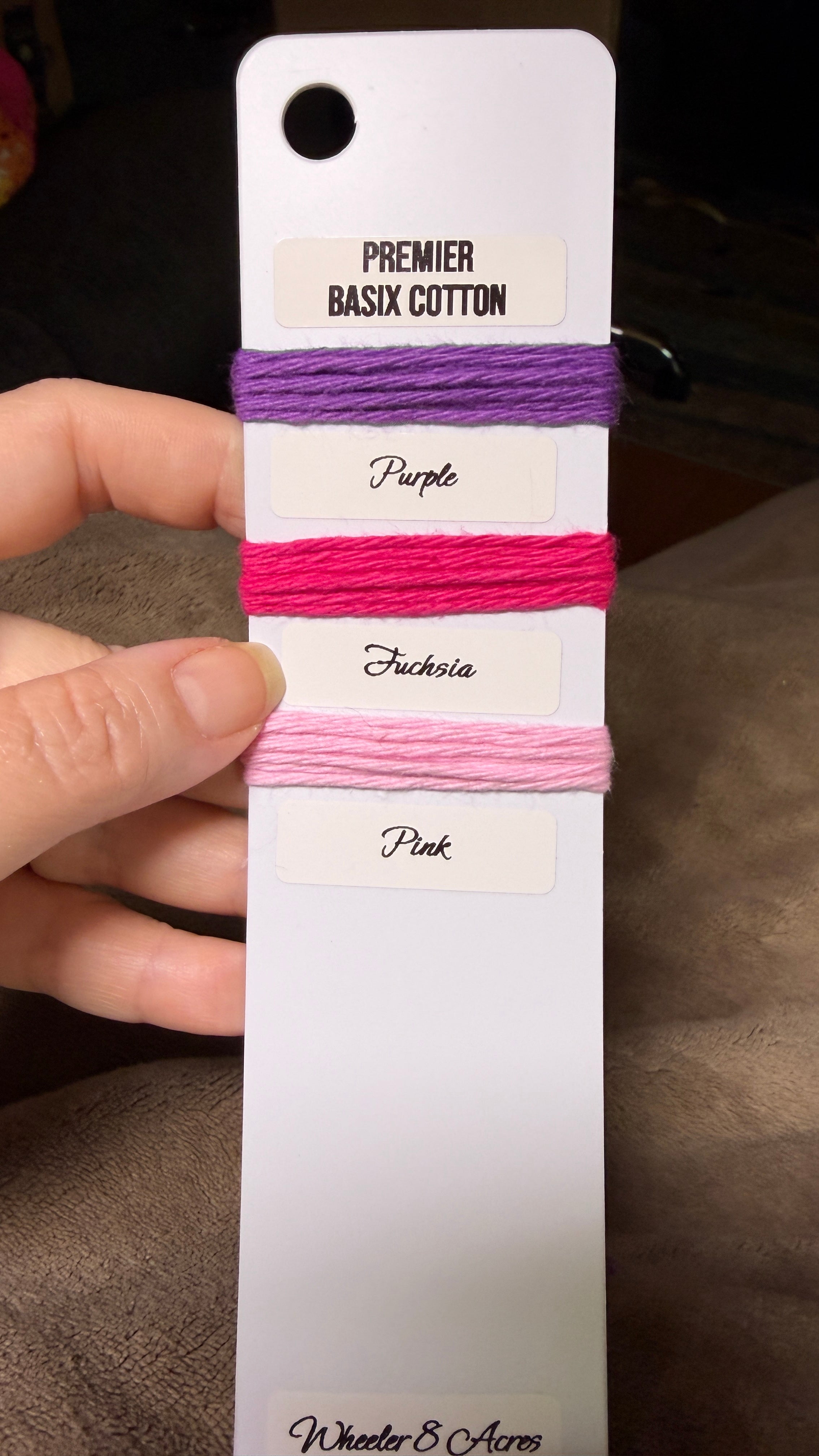 Yarn Swatch Plastic Card Bases (25 Qty) Blank (Free Shipping USA)