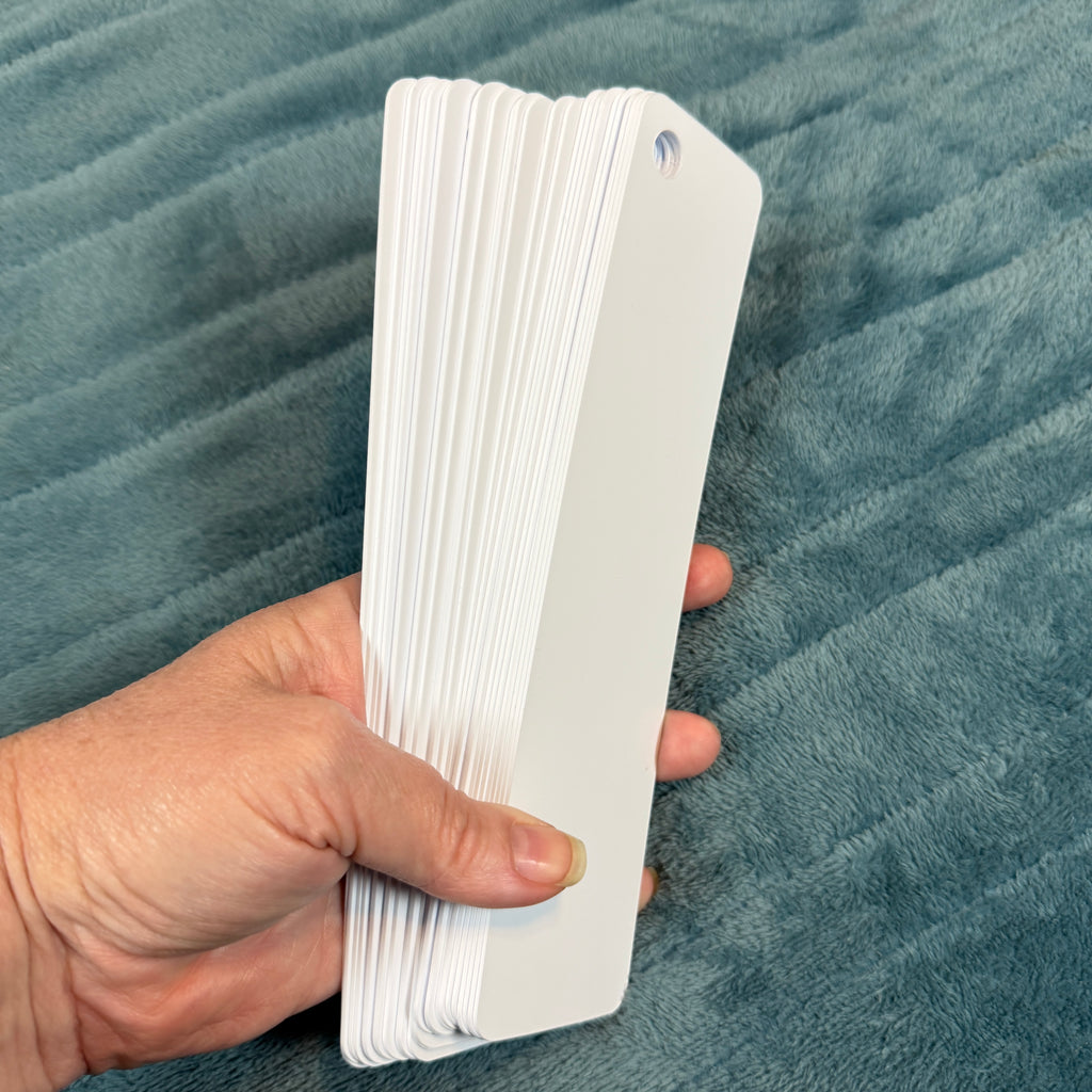 Yarn Swatch Plastic Card Bases (25 Qty) Blank (Free Shipping USA)