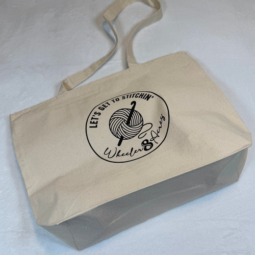 Let's Get to Stitchin' Tote Bag